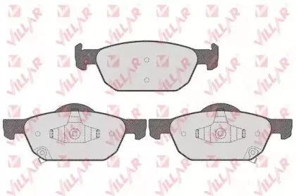 Комплект тормозных колодок, дисковый тормоз VILLAR купить