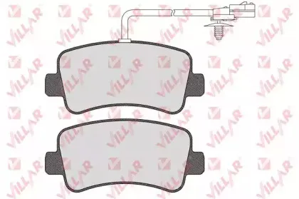 Комплект тормозных колодок, дисковый тормоз VILLAR купить