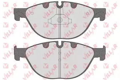 Комплект тормозных колодок, дисковый тормоз VILLAR купить