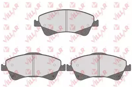 Комплект тормозных колодок, дисковый тормоз VILLAR купить