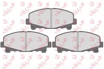 Комплект тормозных колодок, дисковый тормоз VILLAR купить