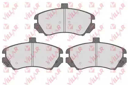 Комплект тормозных колодок, дисковый тормоз VILLAR купить
