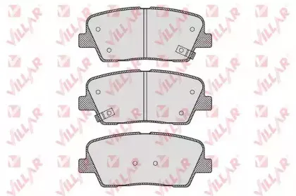 Комплект тормозных колодок, дисковый тормоз VILLAR купить