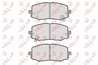Комплект тормозных колодок, дисковый тормоз VILLAR купить