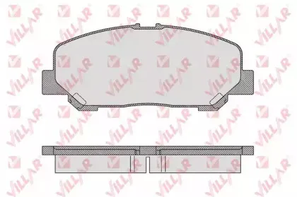 Комплект тормозных колодок, дисковый тормоз VILLAR купить