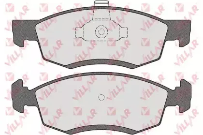 Комплект тормозных колодок, дисковый тормоз VILLAR купить