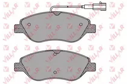 Комплект тормозных колодок, дисковый тормоз VILLAR купить