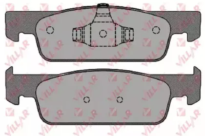 Комплект тормозных колодок, дисковый тормоз VILLAR купить