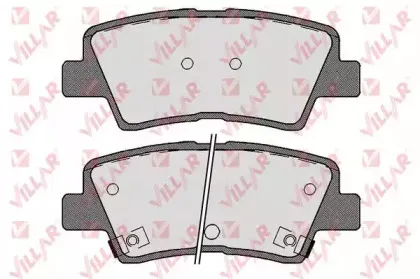 Комплект тормозных колодок, дисковый тормоз VILLAR купить
