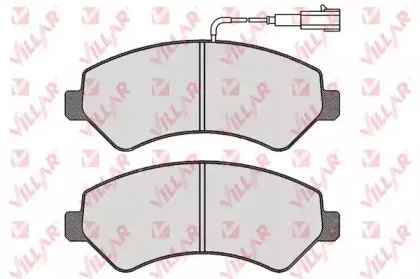 Комплект тормозных колодок, дисковый тормоз VILLAR купить