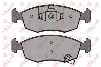Комплект тормозных колодок, дисковый тормоз VILLAR купить