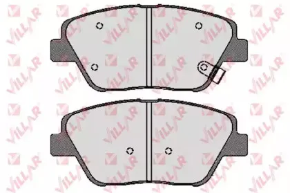 Комплект тормозных колодок, дисковый тормоз VILLAR купить