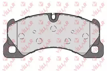 Комплект тормозных колодок, дисковый тормоз VILLAR купить