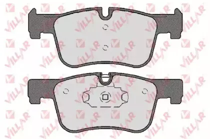 Комплект тормозных колодок, дисковый тормоз VILLAR купить