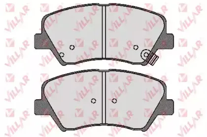Комплект тормозных колодок, дисковый тормоз VILLAR купить