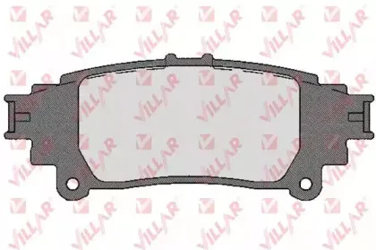 Комплект тормозных колодок, дисковый тормоз VILLAR купить