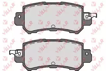 Комплект тормозных колодок, дисковый тормоз VILLAR купить