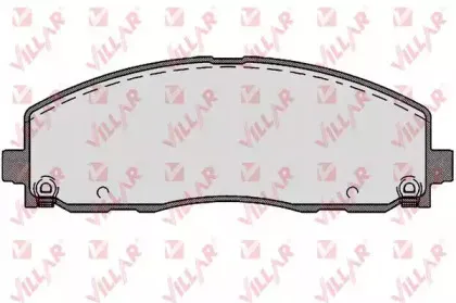 Комплект тормозных колодок, дисковый тормоз VILLAR купить