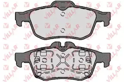Комплект тормозных колодок, дисковый тормоз VILLAR купить