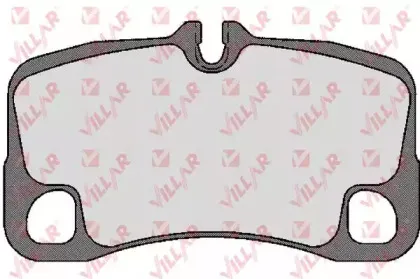 Комплект тормозных колодок, дисковый тормоз VILLAR купить