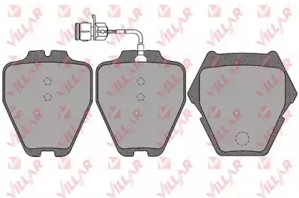 Комплект тормозных колодок, дисковый тормоз VILLAR купить