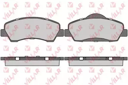 Комплект тормозных колодок, дисковый тормоз VILLAR купить