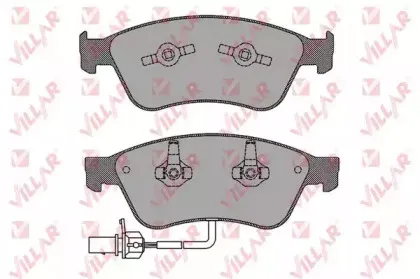 Комплект тормозных колодок, дисковый тормоз VILLAR купить