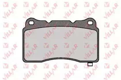 Комплект тормозных колодок, дисковый тормоз VILLAR купить
