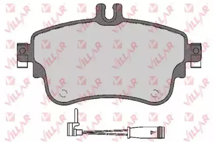 Комплект тормозных колодок, дисковый тормоз VILLAR купить