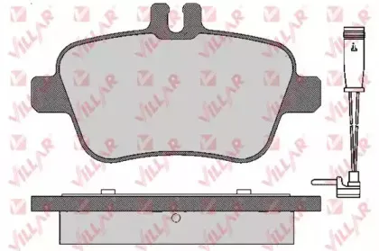 Комплект тормозных колодок, дисковый тормоз VILLAR купить
