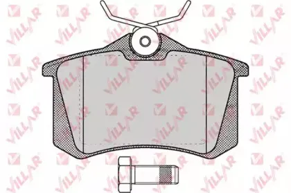 Комплект тормозных колодок, дисковый тормоз VILLAR купить
