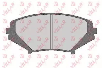 Комплект тормозных колодок, дисковый тормоз VILLAR купить