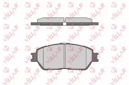 Комплект тормозных колодок, дисковый тормоз VILLAR купить