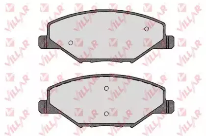 Комплект тормозных колодок, дисковый тормоз VILLAR купить