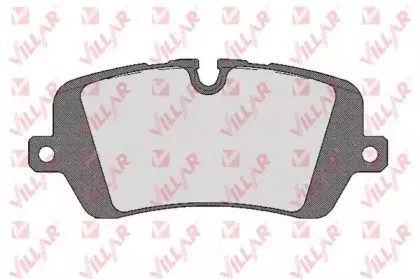 Комплект тормозных колодок, дисковый тормоз VILLAR купить
