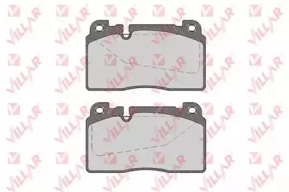 Комплект тормозных колодок, дисковый тормоз VILLAR купить