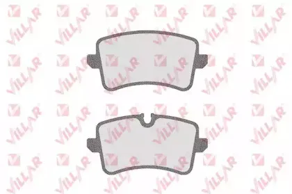 Комплект тормозных колодок, дисковый тормоз VILLAR купить