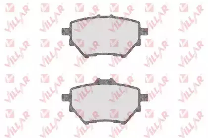 Комплект тормозных колодок, дисковый тормоз VILLAR купить