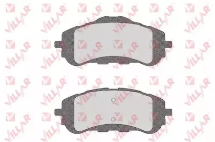 Комплект тормозных колодок, дисковый тормоз VILLAR купить