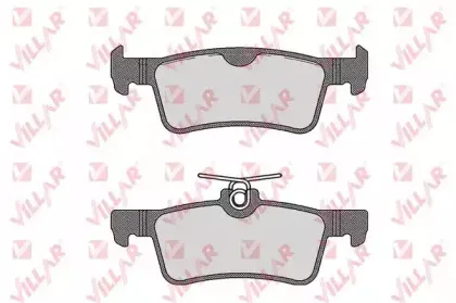 Комплект тормозных колодок, дисковый тормоз VILLAR купить