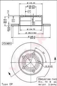 Тормозной диск VILLAR купить