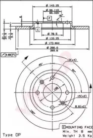 Тормозной диск VILLAR купить