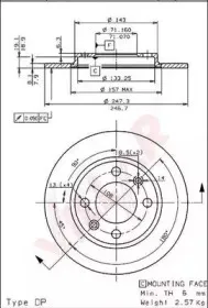 Тормозной диск VILLAR купить