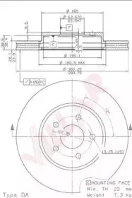 Тормозной диск VILLAR купить