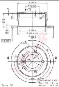 Тормозной диск VILLAR купить