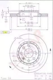 Тормозной диск VILLAR купить