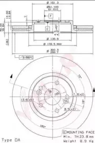 Тормозной диск VILLAR купить