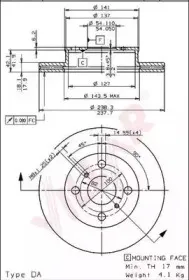 Тормозной диск VILLAR купить