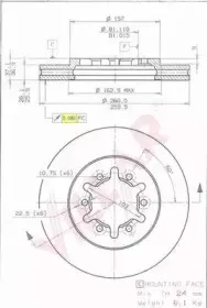 Тормозной диск VILLAR купить