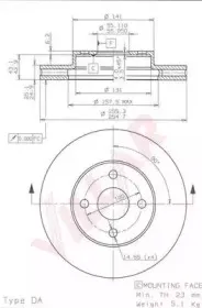 Тормозной диск VILLAR купить